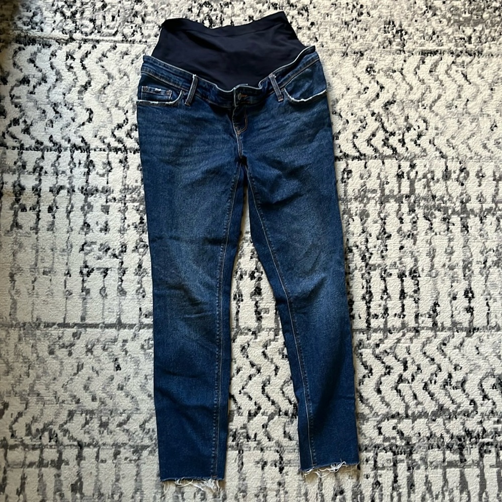 Maternity full panel super skinny jeans
